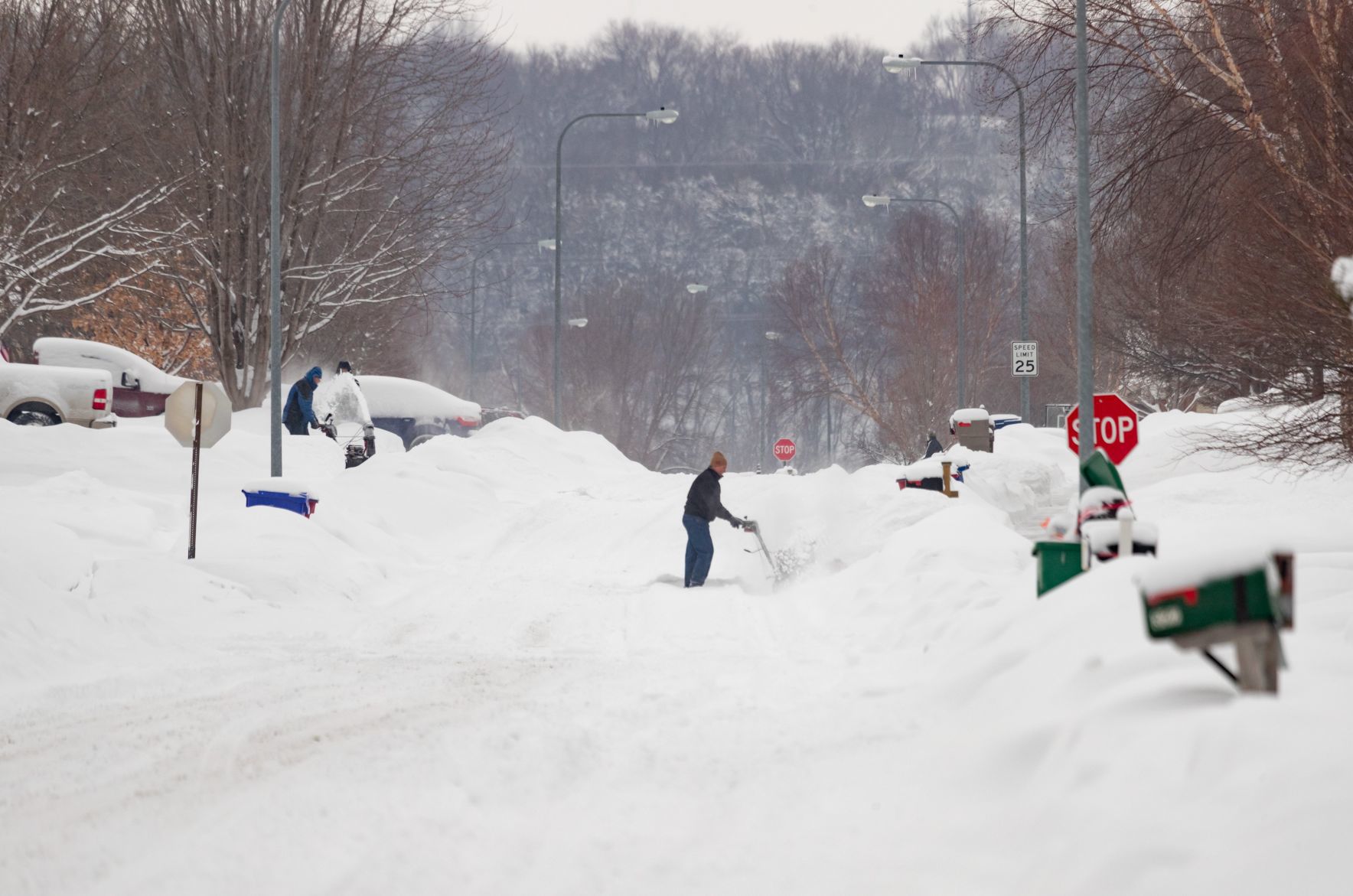 Omaha snow